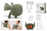Smart Rechargeable Shoulder & Neck Massager with Heat – Portable Deep Tissue Massage Device (FH-680)