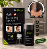 DeXe Hair Building Fibers – Instant Hair Thickening Fibers for Men & Women
